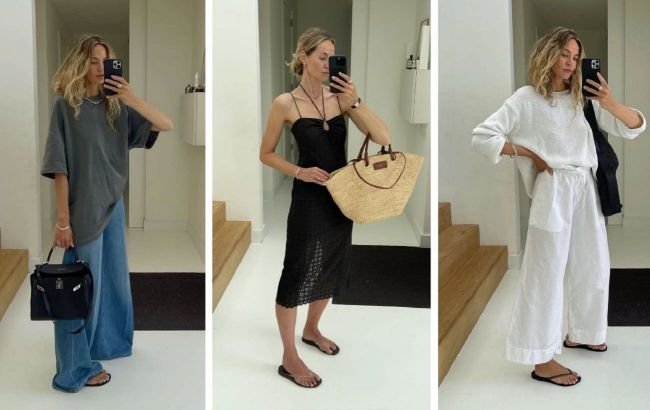 Fashion trends 2025 – How to wear flip-flops in summer, photo